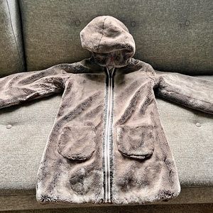 REVERSIBLE LILI GAUFRETTE WINTER COAT